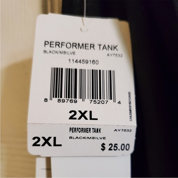 Bundle of 2 WOMEN'S ADIDAS "CLIMALITE" RACER BACK TANK TOPS 2XL - Picture 6 of 9